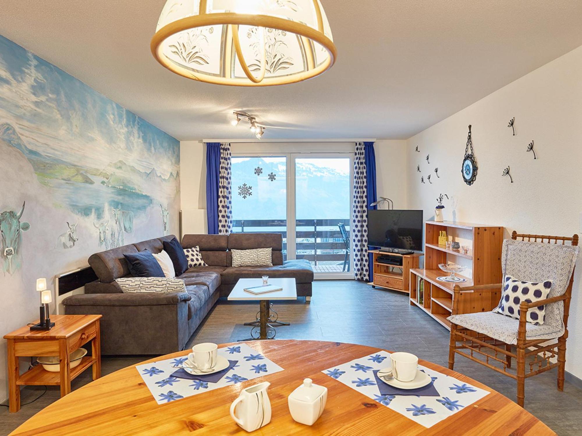 Elfe-Apartments Ferienmietwohnungen Emmetten Exteriör bild